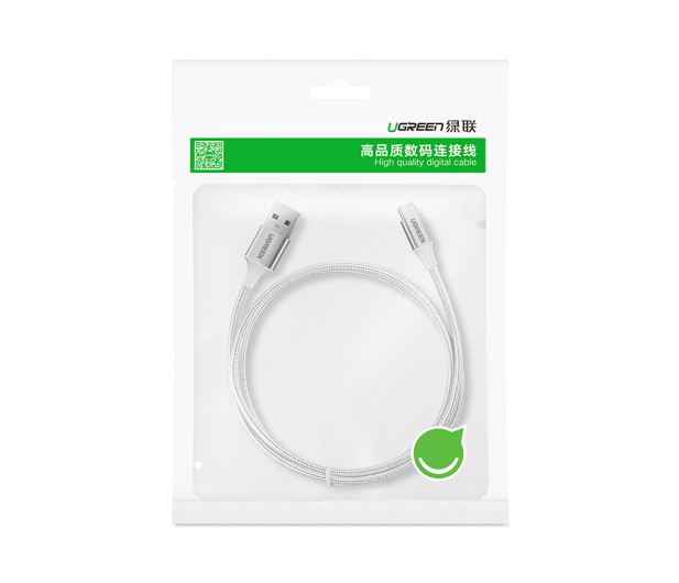 UGREEN Kabel  	US288USB do USB-C QC3.0 1m biały - 1489025 - zdjęcie 2